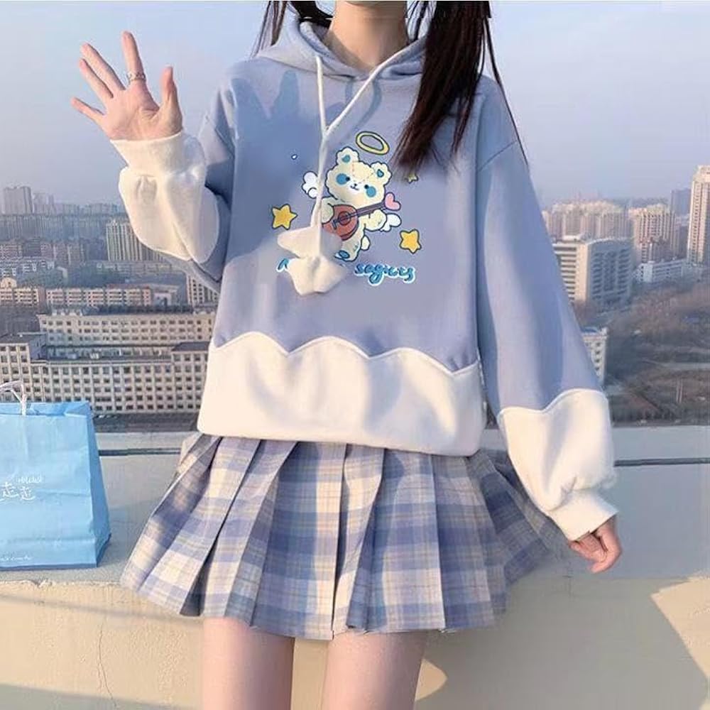 スカート andwang Kirakira v neck hoodie miniskirt andwang Kirakira v neck hoodie